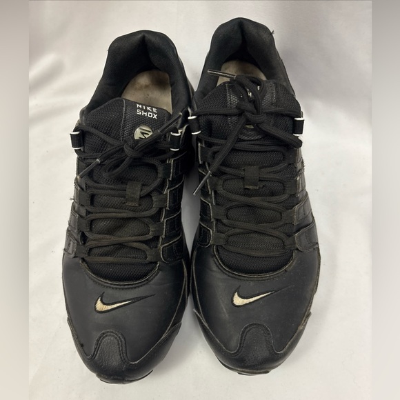 Nike Shox NZ Triple Black Men’s Size 11.5 US Running Shoes Leather - 501524-091 - Picture 6 of 16